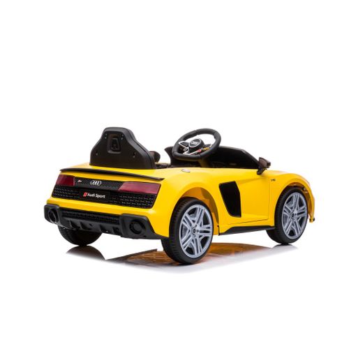 Licencirani auto na akumulator Audi R8 Lift A300 - žuti slika 6