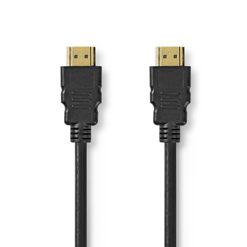 Kabel NEDIS CVGP35000BK20, HDMI (M) na HDMI (M), crni, 2m, 8K@60Hz, eARC, pozlaćeni slika 1