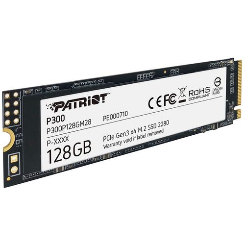 Patriot SSD 128GB, M.2;2280 PCIe Gen3 x 4, NVMe 1.3R/W: 1700/1100 MB/s slika 2