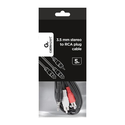 Gembird CCA-458-5M 3.5 mm stereo to RCA plug cable, 5 m slika 4