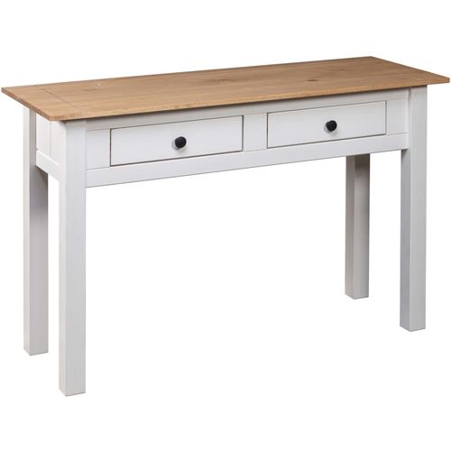 Konzolni stol od borovine bijeli 110x40x72 cm asortiman Panama slika 29