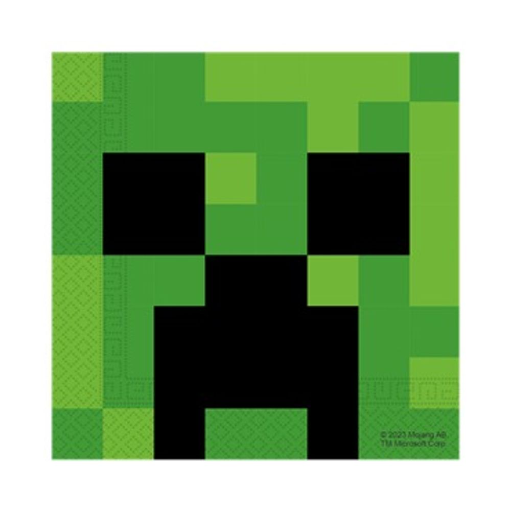 Papirne salvete Minecraft 33x33cm, 20 komada slika 1