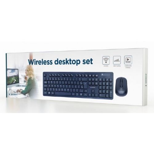 KBS-WCH-03 Gembird tastatura US + bezicni mis USB, US layout slika 2