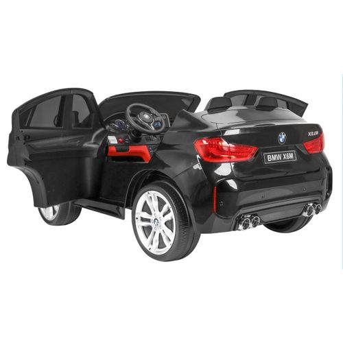 Licencirani auto na akumulator BMW X6 XXL - dvosjed - crni slika 7