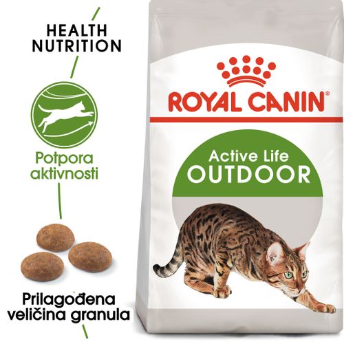 ROYAL CANIN FHN Outdoor, potpuna i uravnotežena hrana za mačke namijenjena aktivnim mačkama koje žive pretežno na otvorenom, 10 kg slika 4