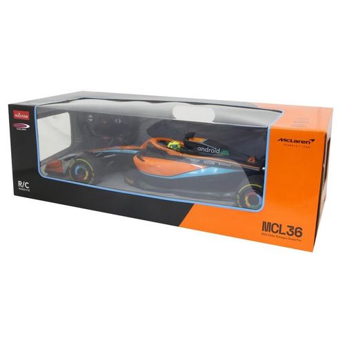 Jamara auto na daljinsko upravljanje DELUX McLaren F1 MCL36, narančasti 1:12 slika 2