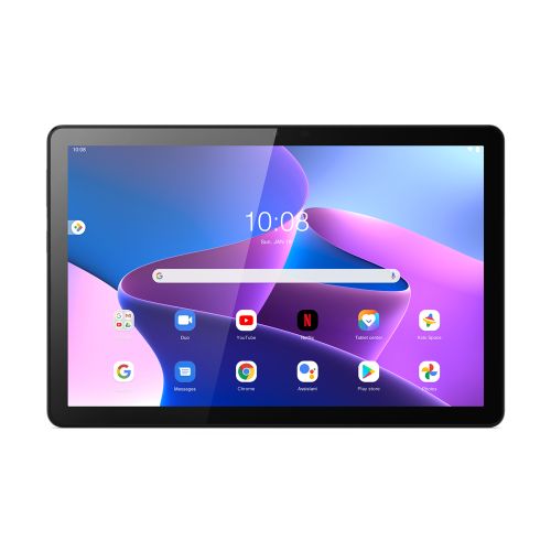 Lenovo ZAAE0095RS Tab M10 (3rd Gen TB328FU) Tablet (Storm Grey, Metal, Clear Case), 10.1" WUXGA (1920x1200) IPS, T610 8-Core 1.8GHz, 4GB, 64GB, GPS, WiFi-AC, BT5.0, USB-C, Dolby Atmos, Cam 5.0MP/8.0MP, mSD (128G max), 5100mAh, Android 11+ slika 1