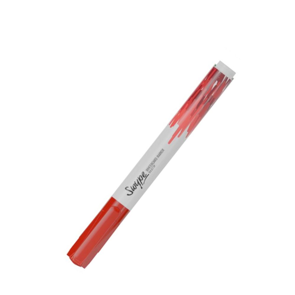 Linc marker za bijelu tablu, Swype Whiteboard, crveni slika 1