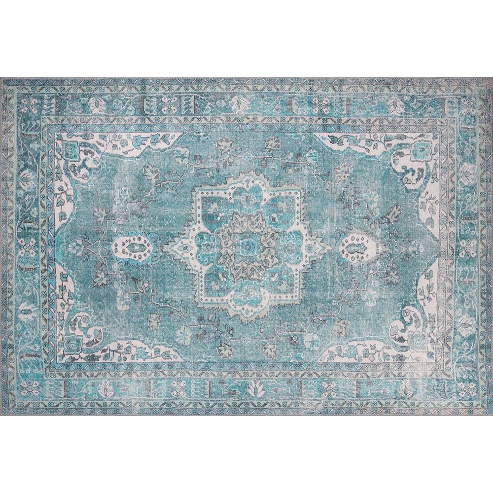 Šareni Tepih Blues Chenille - Zelena AL 158 (140 x 190 cm) slika 2