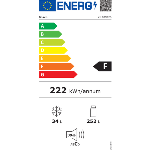 Bosch ugradbeni kombinirani hladnjak KIL82VFF0 slika 6