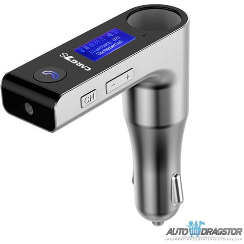 FM PREDAJNIK (TRANSMITER), USB PUNJAČ, 2 USB ULAZA, LCD EKRAN, BLUETOOTH 5.0, MP3/WMA slika 1