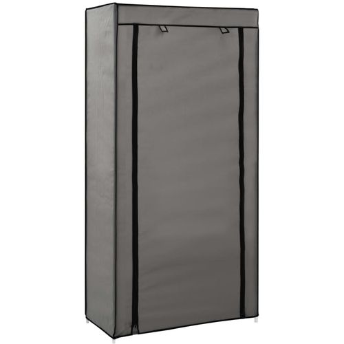 282430 Shoe Cabinet with Cover Grey 58x28x106 cm Fabric slika 27