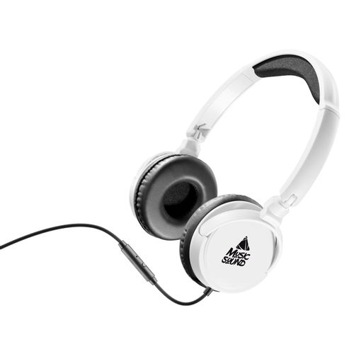 Cellularline Music Sound slušalice on-ear white slika 1