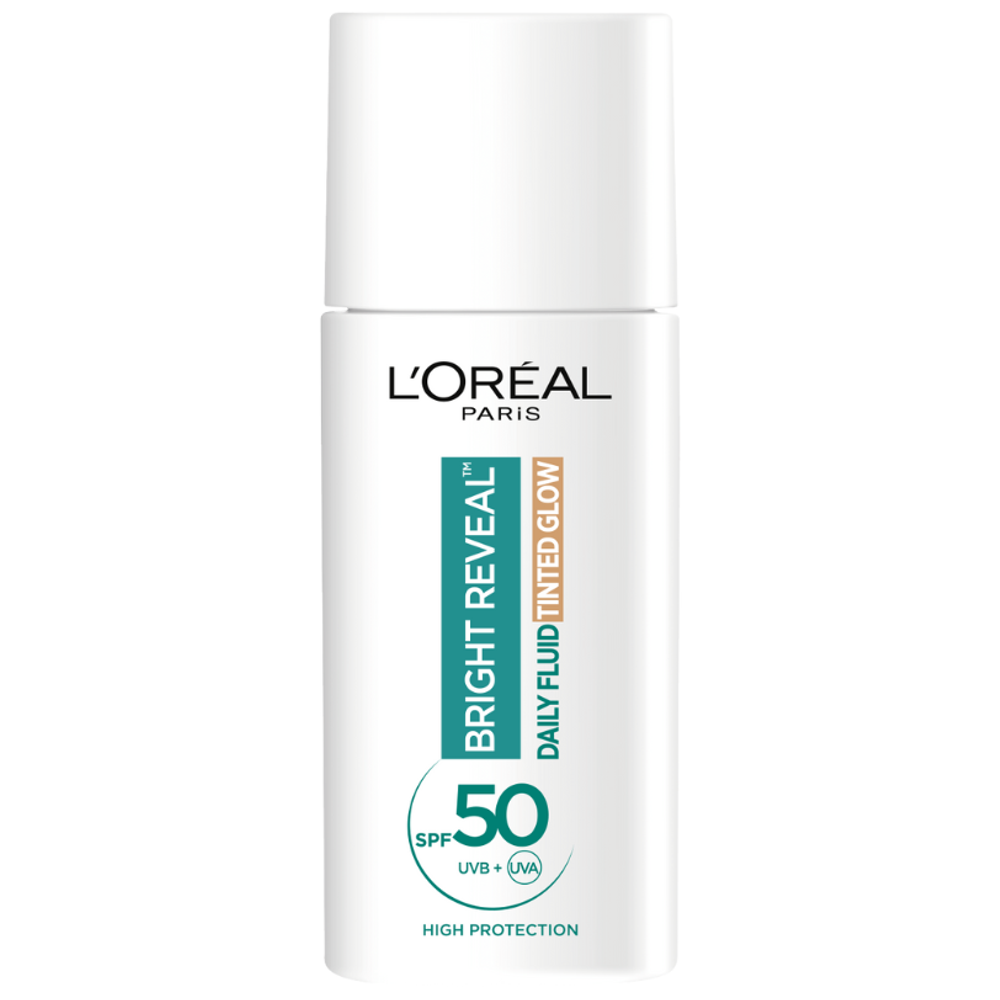 L'Oréal Paris Bright Reveal tonirani UV fluid Medium SPF50+ 50ml slika 1