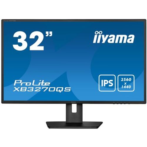 Iiyama monitor 32" XB3270QS-B5 32 WQHD IPS 2560X1440 250CD DVI HDMI DP slika 1