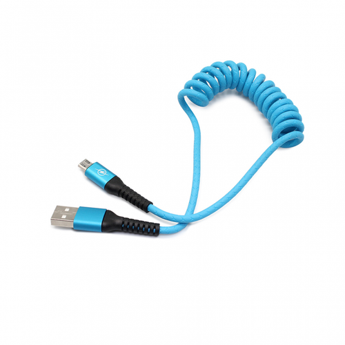 Data kabl Spring micro USB plavi 1m slika 1