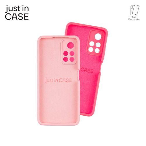 2u1 Extra case MIX PLUS paket PINK za Redmi Note 11s 5G slika 2