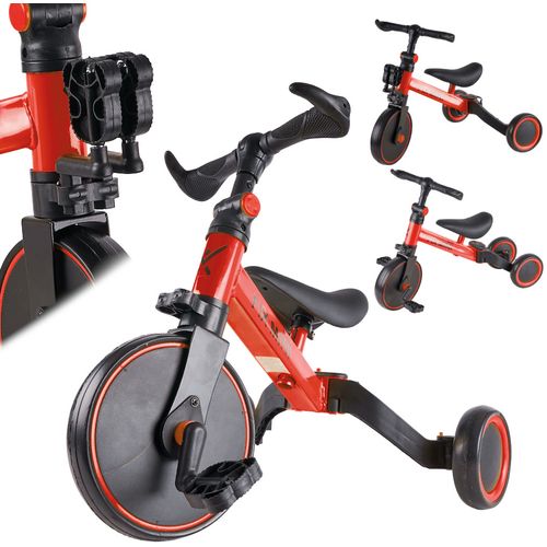 Trike Fix mini 3u1 tricikl s pedalama crveni slika 2