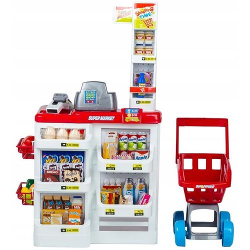 ECO TOYS Supermarket za djecu s priborom  slika 2