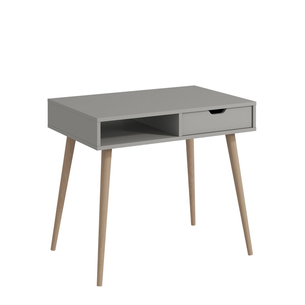 Siva, Drvena Radna Stolica GreyWooden slika 5