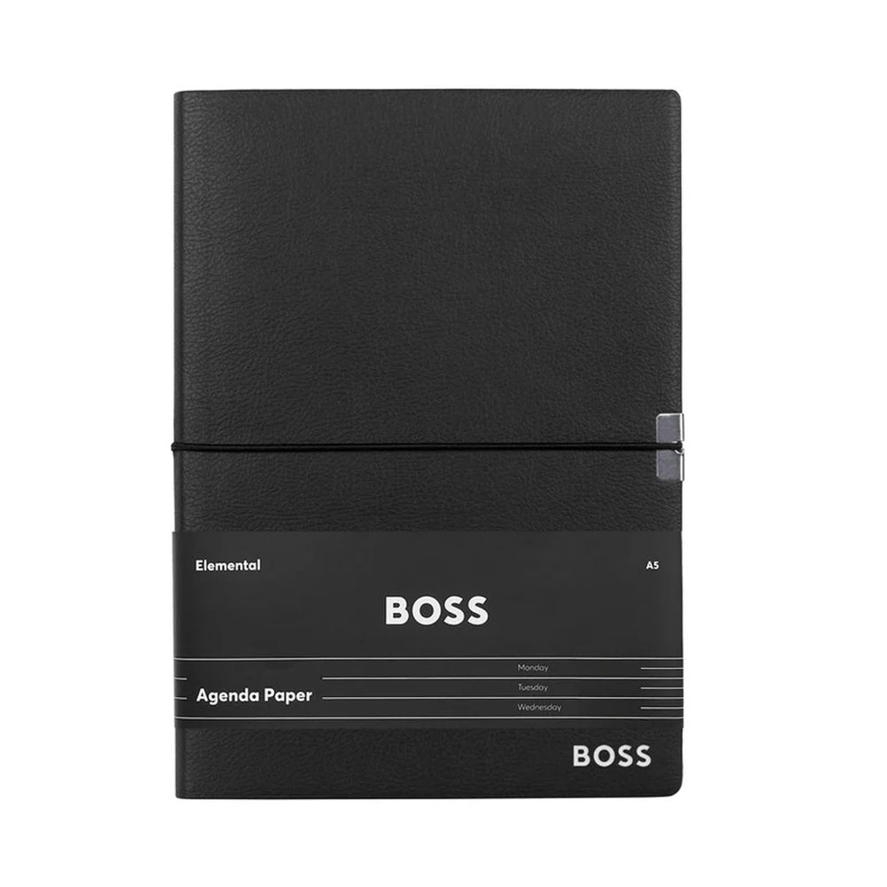 Hugo Boss notes A5 Storyline agenda HNH124AA, crna slika 1