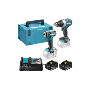 Makita - Akumulatorski set LXT bušilica, udarni odvijač u koferu DLX2528TJ