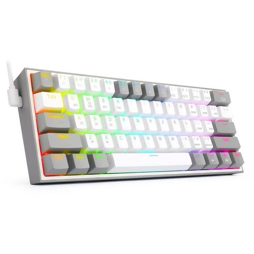 Redragon Fizz Pro White/Grey K616 RGB Wireless/Wired Mechanical Gaming Keyboard slika 2