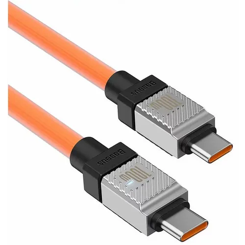 BASEUS kabel tipa C na tip C CoolPlay Power Delivery 100W 2m narančasti slika 2