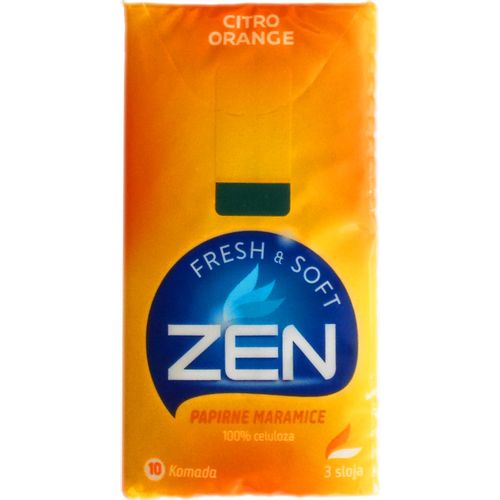 Zen papirna maramica citro orange 3sl slika 1