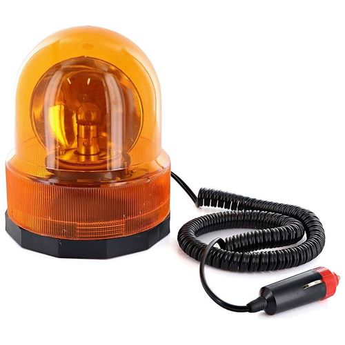 Lampa rotaciona-magnet 12V - žuta slika 1