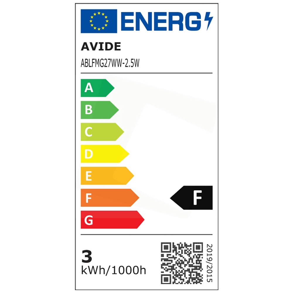 Avide Sijalica, LED 2.5W, E27, 2700K, 360°, 230V AC - Mini Globe 2.5W E27 slika 5
