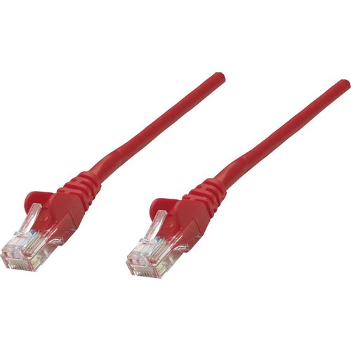 Intellinet 325998 RJ45 mrežni kabel, Patch kabel cat 5e U/UTP 20.00 m crvena  1 St. slika 2