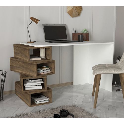 Jenga - White, Walnut White
Walnut Study Desk slika 1