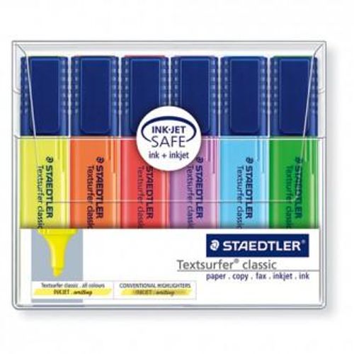 Tekstmarker Staedtler, Textsurfer Classic 364 WP6, 1-5 mm, sortirano slika 1