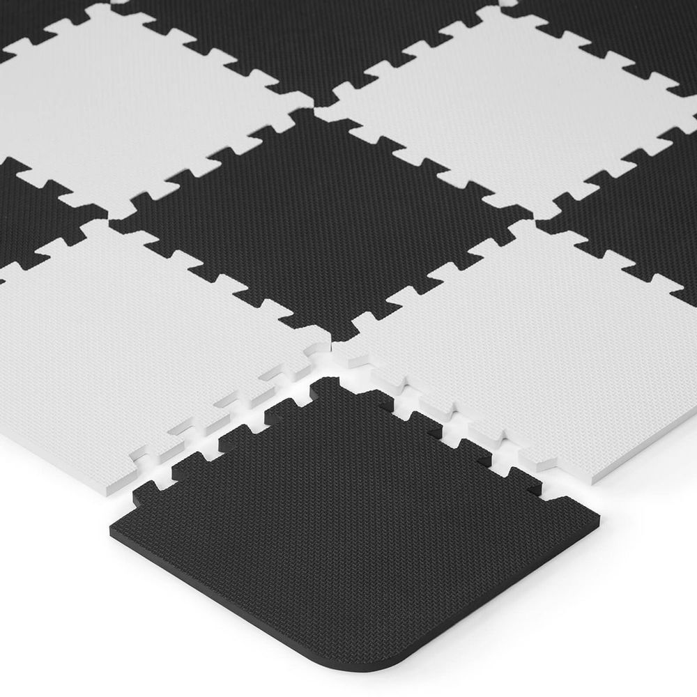 Kinderkraft Podloga za igru LUNO 150x180cm, Black slika 3