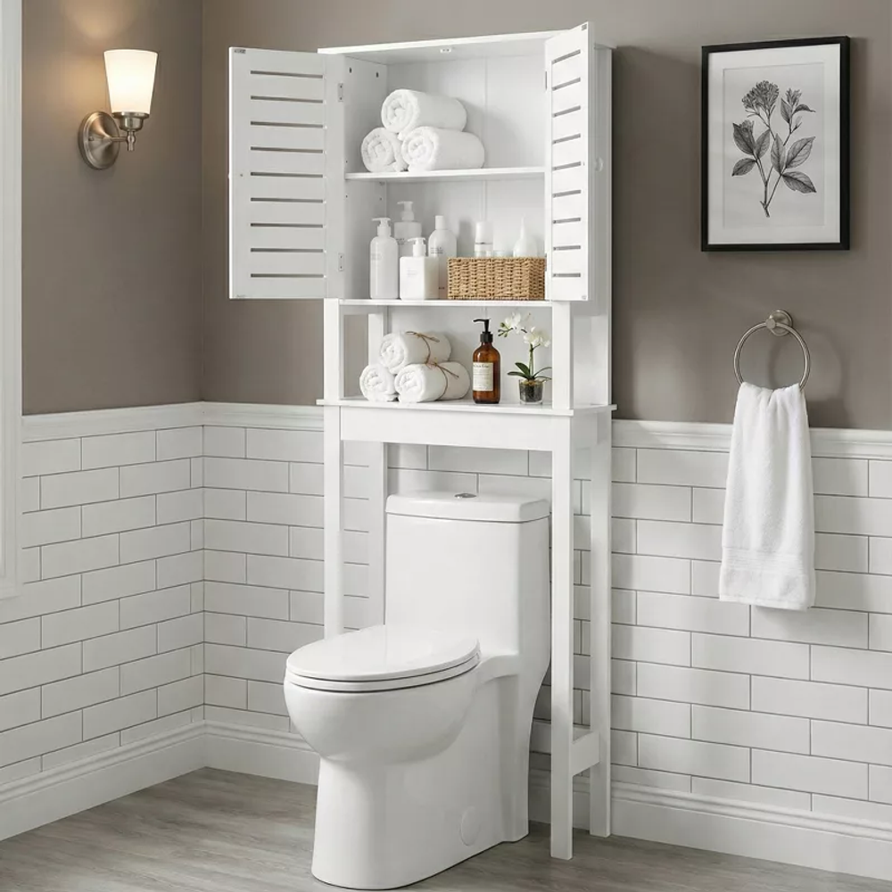 Tendance kupaonski ormarić iznad WC školjke Santorin 173x63x23 cm MDF slika 4