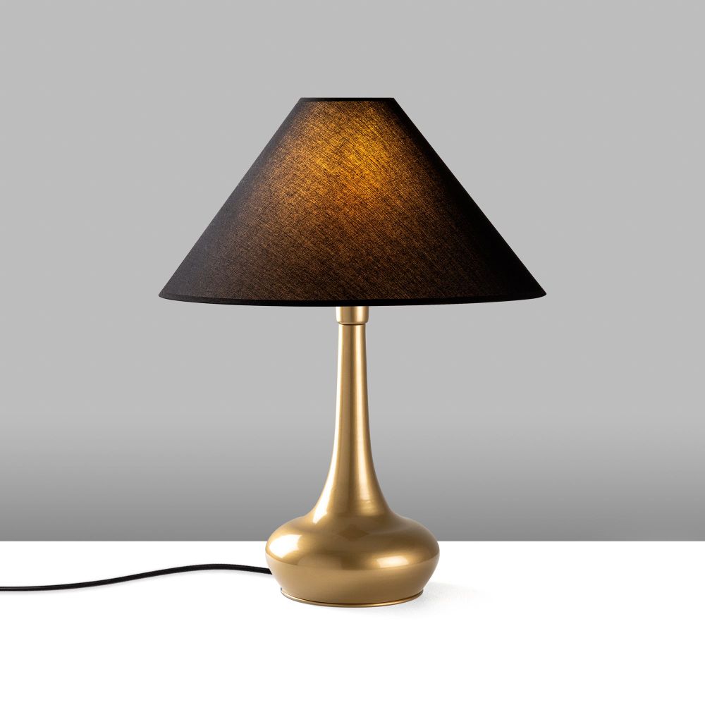 Luna - 15256 Zlatna i Crna Stolna Lampa slika 5