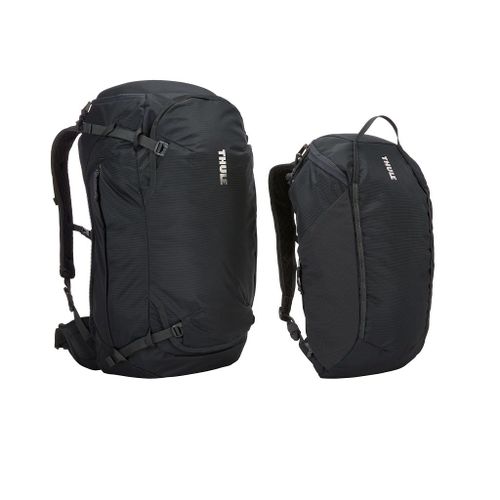 Putni ruksak 2u1 Thule Landmark 70L crni slika 14