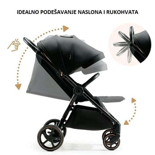 Kinderkraft Kolica Mitzy Black slika 2