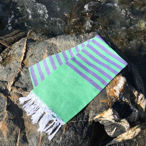 Serenade - Green Green Fouta (Beach Towel) slika 1