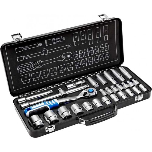 Högert HT1R480 29-dijelni set nasadnih ključeva 1/2"  slika 1