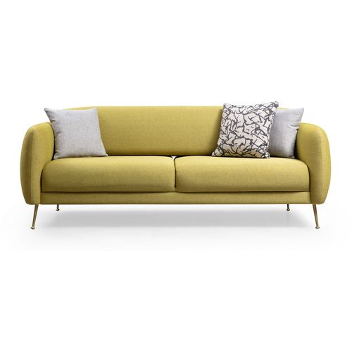 Sevilla 3 Seater - Yellow Yellow 3-Seat Sofa-Bed slika 3