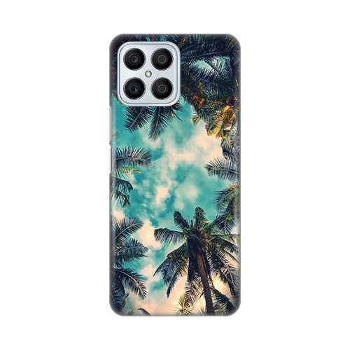 Torbica Silikonska Print Skin za Honor X8 Palm tree slika 1