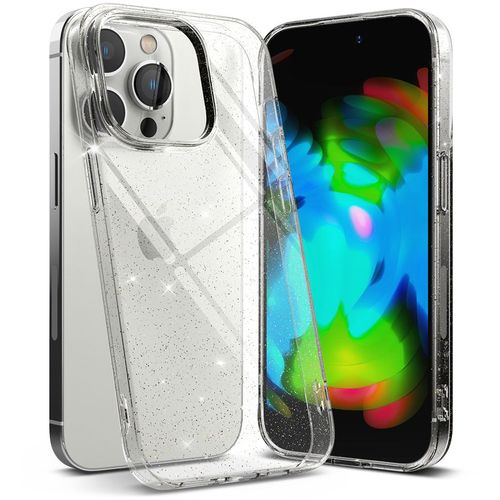 RINGKE AIR MASKA ZA IPHONE 14 PRO GLITTER CLEAR slika 1