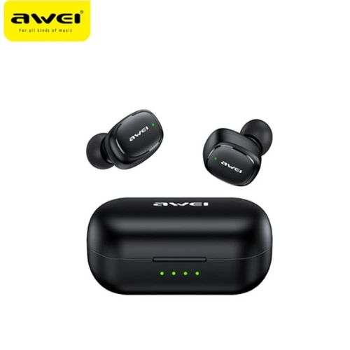 Slušalice AWEI T13 Pro NC Bluetooth bubice crne slika 1