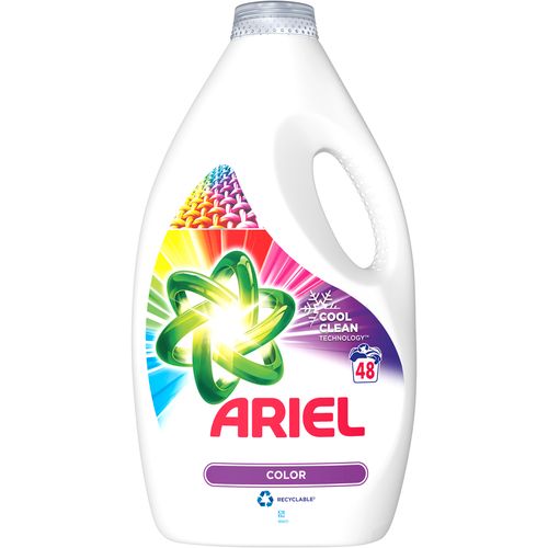 Ariel tekući deterdžent Color 48 pranja, 2,64l slika 1