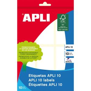 APLI Naljepnica 10L Za Ručni Ispis 34X67Mm 1651