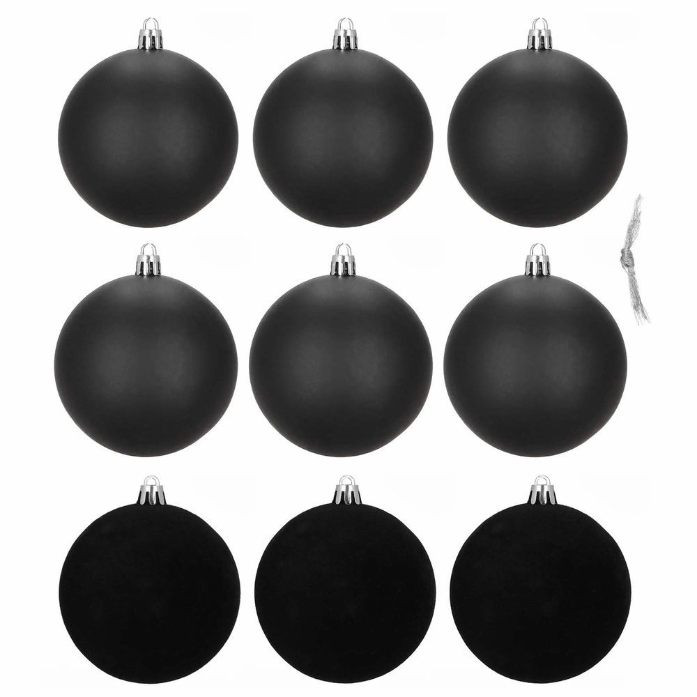 Ca1538 set božićnih kuglica 8 cm 9 kom. slika 3