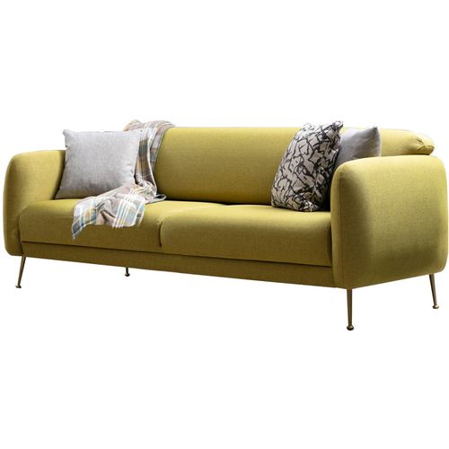 Sevilla 3 Seater - Yellow Yellow 3-Seat Sofa-Bed slika 2