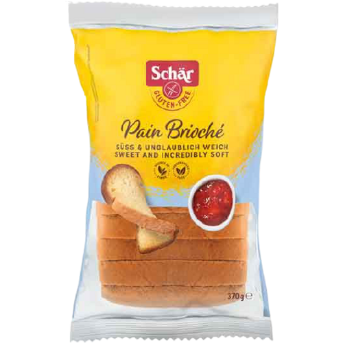 Schar Pan Brioche - bezglutenska slatka vekna 370g slika 1